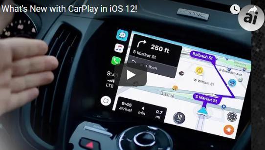 苹果Carplay将升级数据及地图应用 iOS 12将于今秋上市