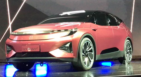 拜腾汽车公布首款样车细节图,拜腾汽车内饰外观怎么样